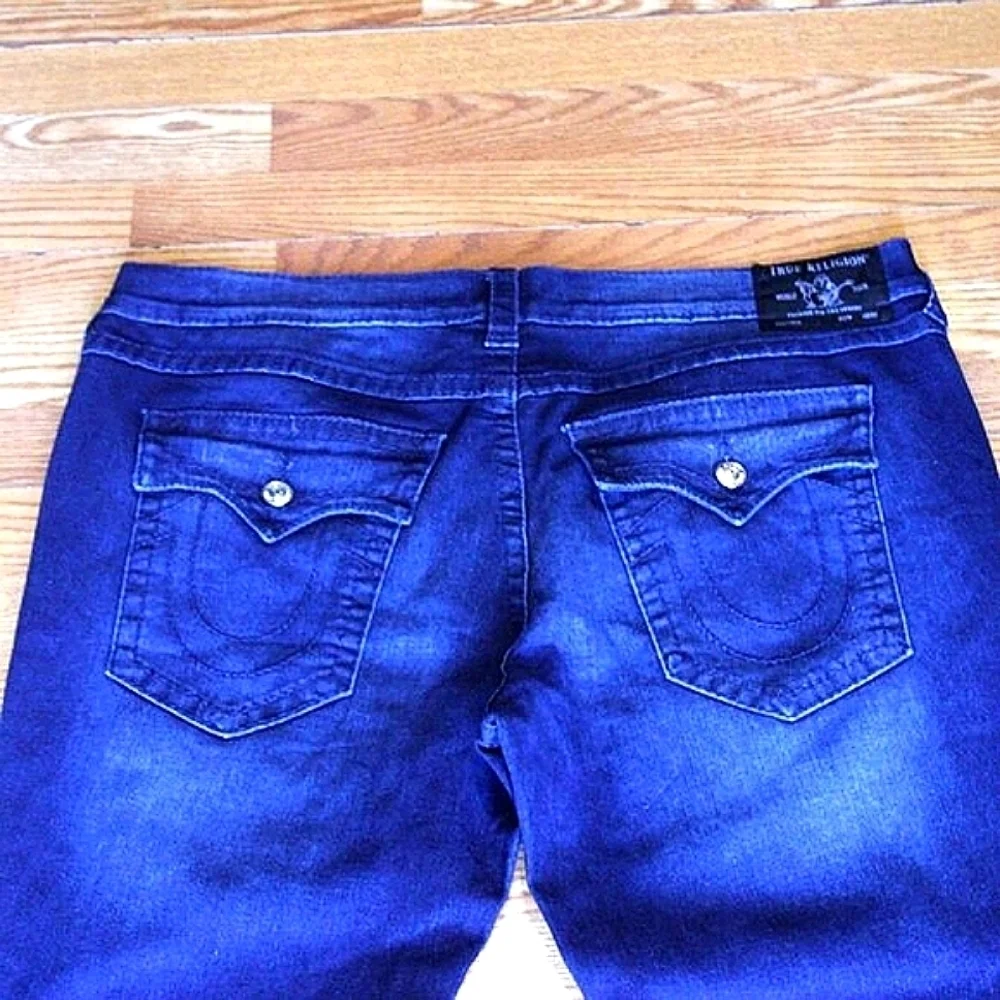 🔥 True Religion Rocco Relaxed Skinny Jeans - Size 42 - Like New! Worn Once